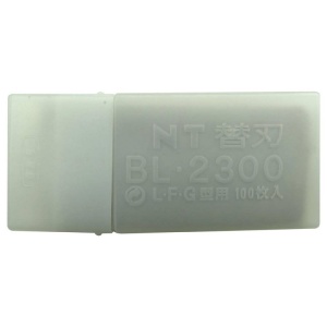 BL-2300 Set 100 lame cutter segmentate de tip L- 18mm, NT Cutter - Img 4