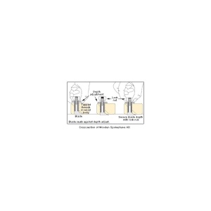 Blank din cires Veritas 05P3333 pentru Large Spokeshave Hardware Kit - Img 8
