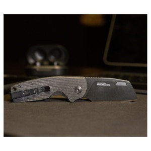 Briceag SOG Stout SJ - Cleaver - Blackout - Img 11