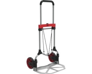 Carucior transport cu platforma pliabil Cargo Point max. 90kg, H 980mm, din aluminiu si otel