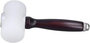 Ciocan profesional pentru lucrari de pielarie si marochinarie cap PVC, 340 gr