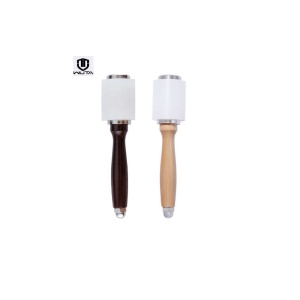 Ciocan profesional pentru pielarie Wuta 350g cu maner ergonomic din lemn
