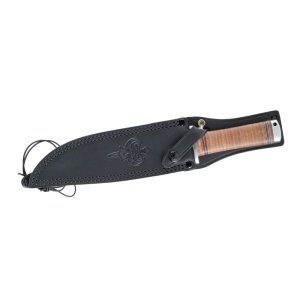 Cutit Fallkniven NL3L Njord Lam. VG10 Satin Finish Lama 150 mm Otel Laminat VG10 Maner Piele - Img 3