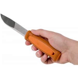 Cutit outdoor Morakniv Kansbol S Burnt Orange, otel inoxidabil 12C27, compatibil amnar, teaca inclusa - Img 7