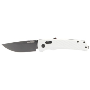 Cutit pliabil SOG Flash AT Concrete 11-18-10-41, lama Drop Point CRYO D2 Satin, deschidere asistata S.A.T., AT-XR Lock, maner GRN Concrete Gray, EDC Premium