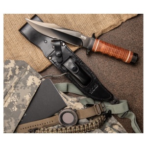Cutit tactic SOG Bowie 2.0, otel AUS-8, lama 163 mm - Img 15