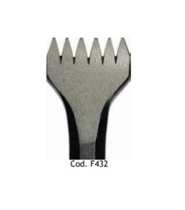 Dalta manuala 6 dinti sculptura piatra , 34 mm, Milani Utensili