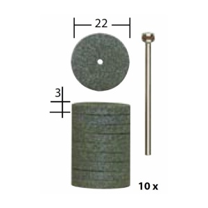Discuri cu partea activa din carbura de siliciu, Proxxon 28304 Ø22,0mm - Img 4