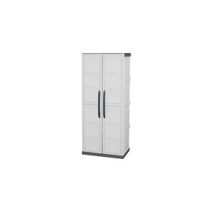 Dulap utilitar plastic 2 usi Steel 700x390x1630 mm, cu 3 polite - Img 2