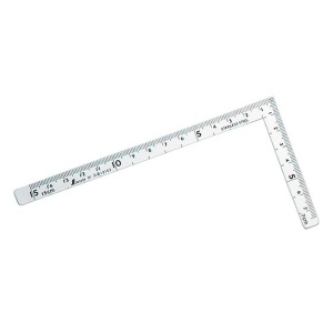 Echer de precizie 15x7,5 cm, Shinwa - Img 2