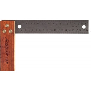 Echer tamplarie 20 cm TRY SQUARE METR, SwansonIC - Img 6