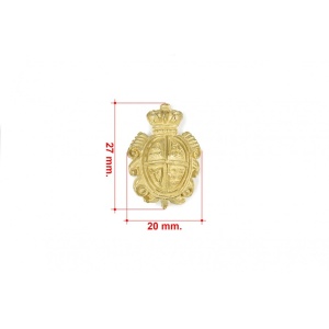 Figurina din metal stema Bombardier navomodele / hobby, Amati Italia - Img 2