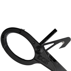 Foarfeca multifunctionala SOG ParaShears Black, 11 functii, Compound Leverage, foarfeca medicala de salvare cu husa nylon - Img 23