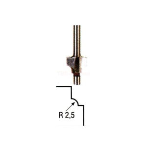 Freza cu radius concav R2.5mm - Img 3