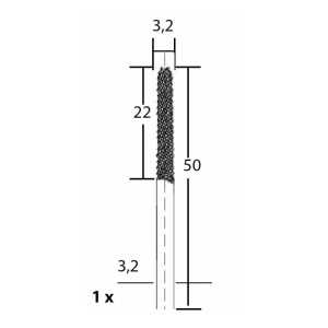 Freza pentru ceramica, Proxxon 28757 - Img 3