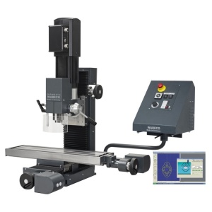 Freza WABECO CNC CC-F1420 LF HS BASIC cu ghidaje liniare si soft NCCAD BASIC - Img 16