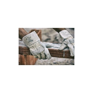 Gebol 709207, Manusi de protectie Worker, din piele de vaca, uz profesional, marimea 10.5/XL - Img 3