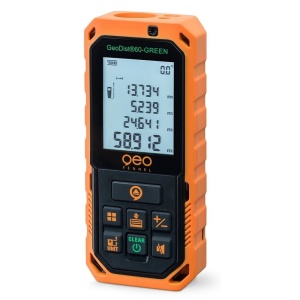 GeoDist 60 GREEN – Telemetru cu laser VERDE – pana la 60 m, GEO-FENNEL