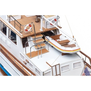 GRAND BANKS '46, Goeleta moderna, Navomodel Amati, Scara 1:20, Lungime 72cm - Img 5