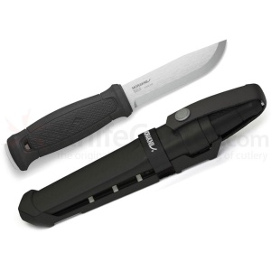 Kit Cutit Full-Tang Morakniv Garberg INOX Multimount, Teaca si maner Polimer negru, pentru Bushcraft și Outdoor - Img 14