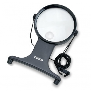 Lupa hands-free MagniFree, putere 2x/3.5x cu lentila spot - Carson