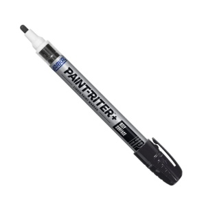 Marker cu vopsea lichidă, suprafețe uleioase HP, negru, Markal