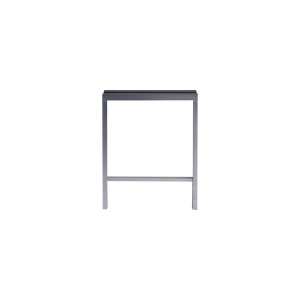 Masă de lucru 1200x600x30 mm, din lemn de fag cu picior metalic dublu - Img 6