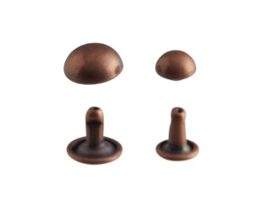 Nituri 10mm cap semisferic, Tandy Leather - Img 5