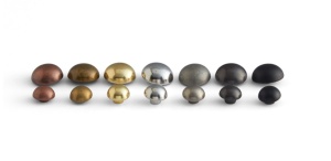 Nituri 7mm cap semisferic, Tandy Leather - Img 2