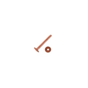 Nituri cupru lungime 25mm, diametru 12mm - Img 4