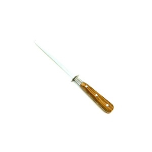 OLIV-Fusil20 Masat, olive, lungime 20cm, maner din lemn de maslin, Sabatier Authentique - Img 2