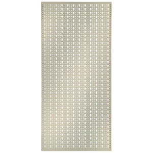 Panou perforat vertical de 500x1000 mm alb cu set 20 carlige - Img 3