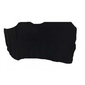Piele Stretch Negru pentru Proiecte Mici - Piele Naturala Elastica (cod STR 12) - Img 2