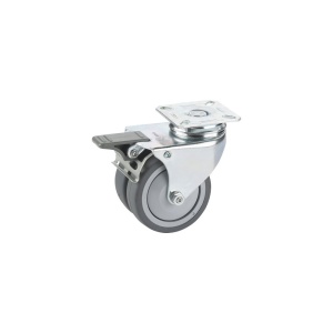 Rola dubla 50mm, placa total-stop, protectie la fire, rulment cu bile