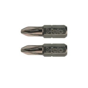 Set 2 biti Industrial profil Pozidrive, Felo, C6.3, PZ1, 25mm