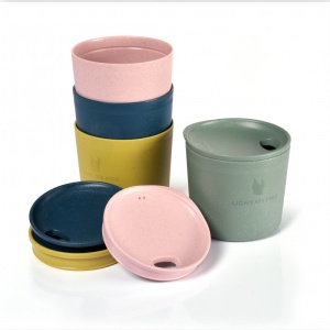 Set 4 cani mici cu capac MyCup´n Lid Short BIO, LIGHT MY FIRE - Img 2