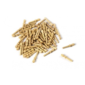 Set 50 cavile din lemn de cimisor, 6mm, Amati