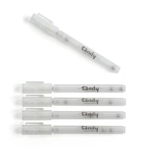 Set 7 markere goale, reincarcabile pentru vopsea, Tandy Leather