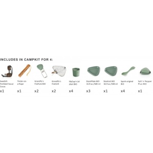 Set CampKit pentru 4 persoane, LIGHT MY FIRE - Img 10