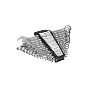Set chei combinate fixă-inelară WGB Basic+ 6-32 mm, 26 piese, crom-vanadiu - Img 2