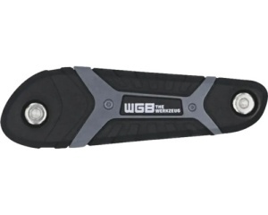 Set chei torx pliabile WGB TX9-TX40, 8 piese, crom-vanadiu