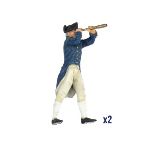 Set de 19 figurine de metal pentru navele Marinei Regale Britanice - Artesania Latina - Img 5
