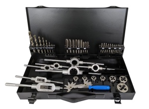 Set de filete si filiere HSS, 44 de piese, WABECO