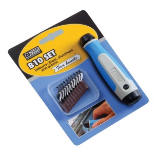 Set debavurare B10, Noga