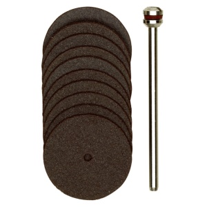 Set discuri debitoare din corindon, 22mm, 10 buc, Proxxon 28810 - Img 2