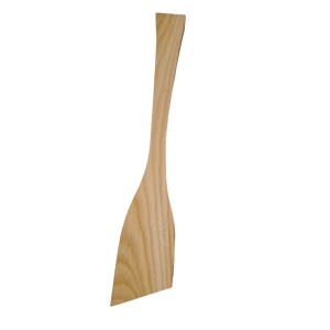 Set lingura subtire si spatula de cioplit din lemn de cires - Img 14