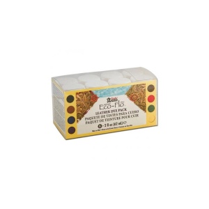 Set vopsea pe baza de apa pentru piele, Eco-Flo Waterstain - Img 2