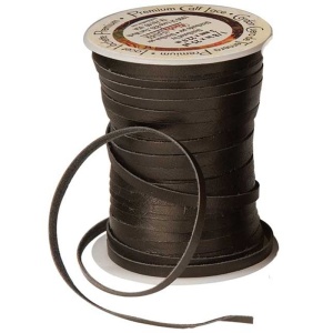 Sireturi din piele de vitel, 2mm/22.9m, Tandy Leather USA - Img 2