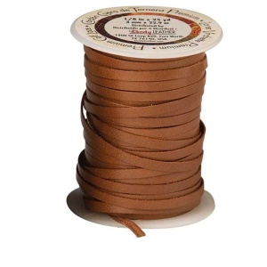 Sireturi din piele de vitel, 2mm/22.9m, Tandy Leather USA - Img 7