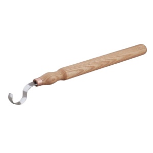 SK2Long Cutit de cioplit linguri 30mm cu maner lung, BeaverCraft - Img 1